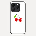 Cherry Glass Case Cover For Realme 15T 5G