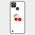 Cherry Glass Case Cover For Realme C21Y