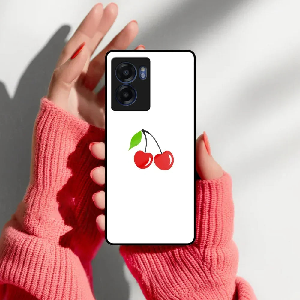Cherry Glass Case Cover For Realme/Narzo - ShopOnCliQ