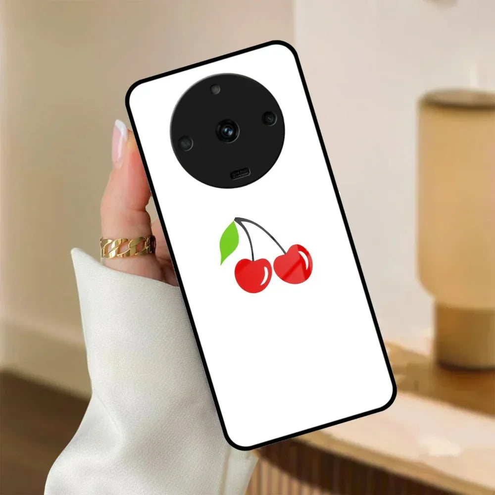 Cherry Glass Case Cover For Realme/Narzo - ShopOnCliQ