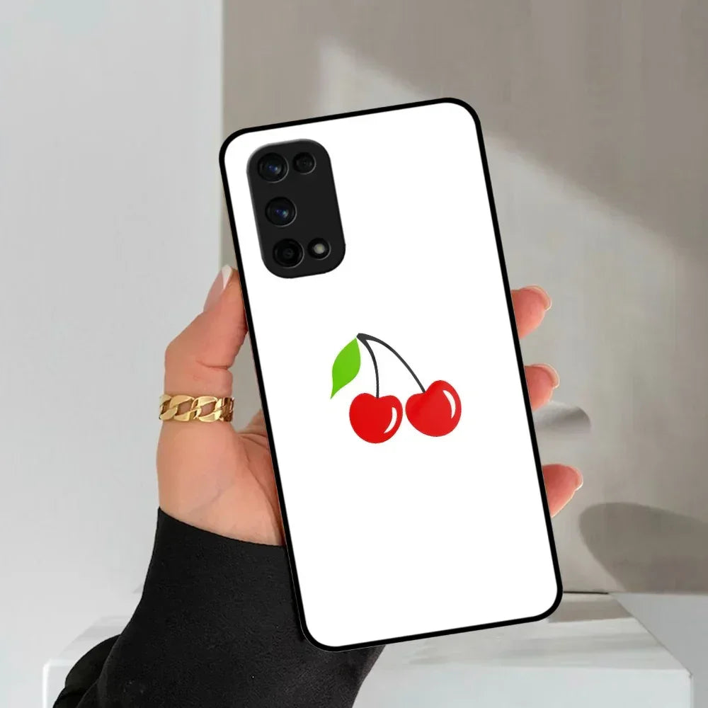 Cherry Glass Case Cover For Realme/Narzo - ShopOnCliQ
