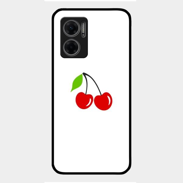 Cherry Glass Case Cover For Redmi 11 Prime 5G