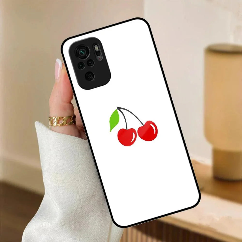 Cherry Glass Case Cover For Redmi/Xiaomi - ShopOnCliQ