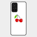 Cherry Glass Case Cover For Redmi Note 11T 5G