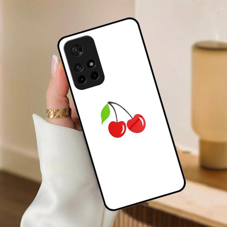 Cherry Glass Case Cover For Redmi/Xiaomi