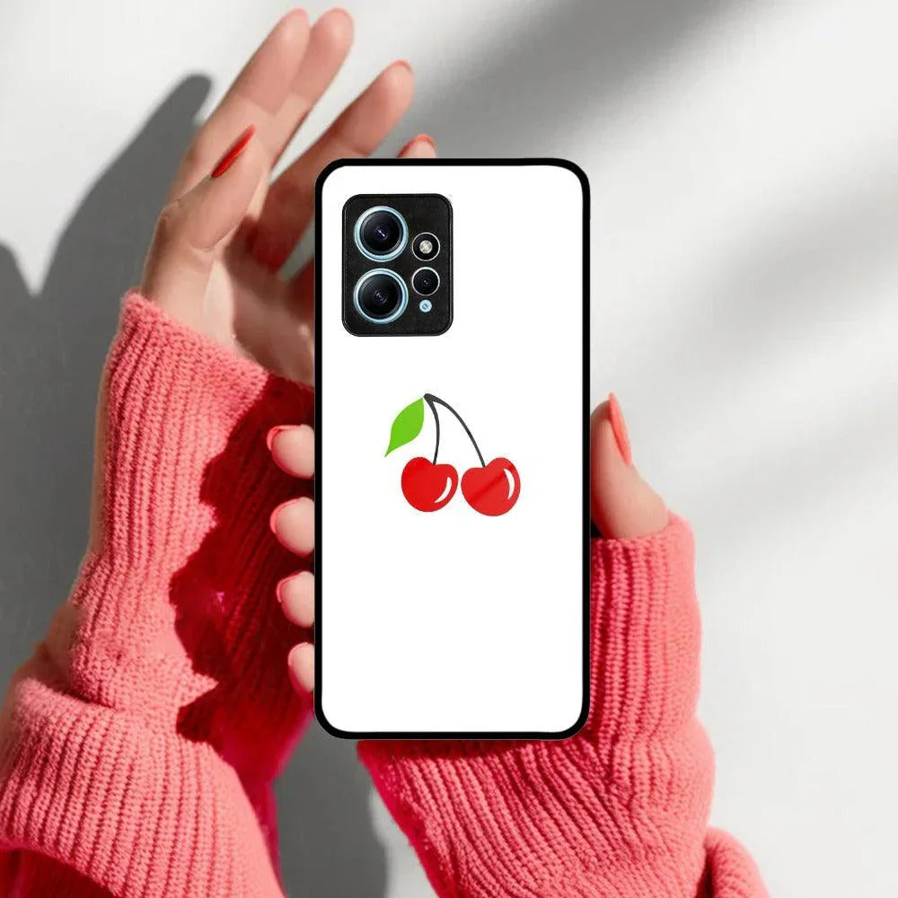 Cherry Glass Case Cover For Redmi/Xiaomi - ShopOnCliQ