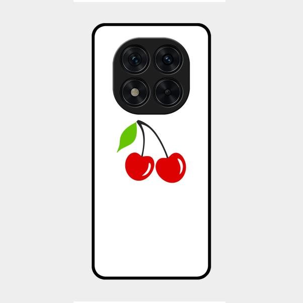 Cherry Glass Case Cover For Redmi Note 14 Pro 5G