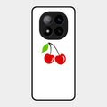 Cherry Glass Case Cover For Redmi Note 14 Pro Plus 5G