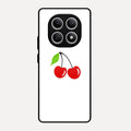 Cherry Glass Case Cover For Redmi Note 15 5G