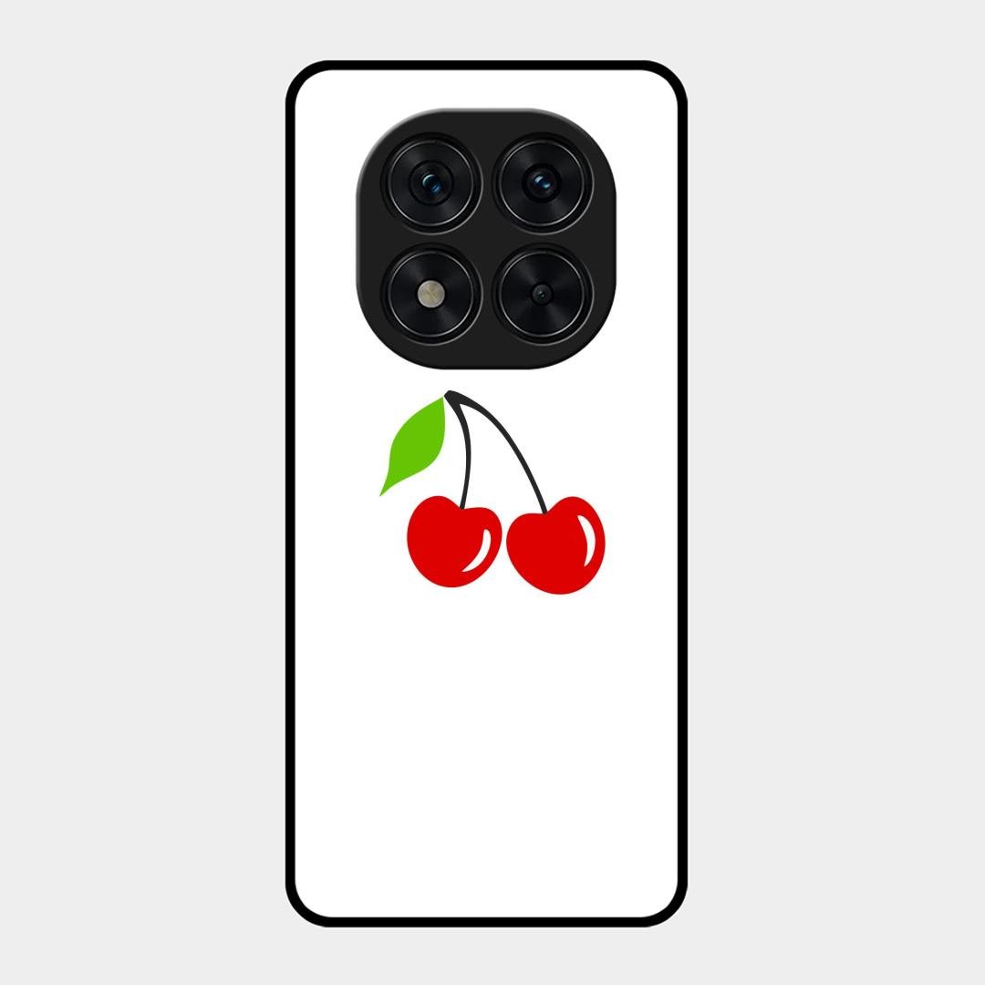 Cherry Glass Case Cover For Redmi Note 15 Pro Plus 5G