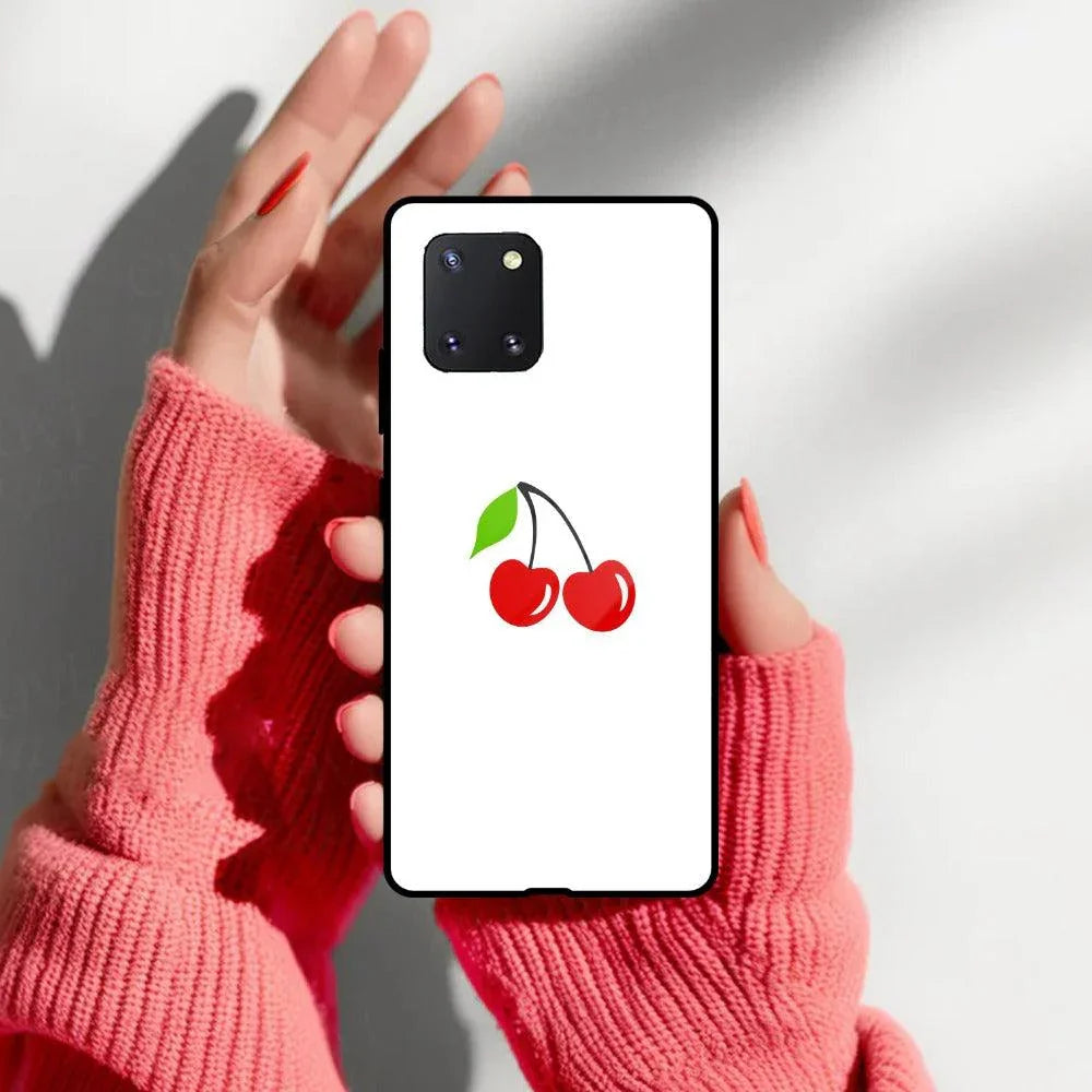 Cherry Glass Case Cover For Samsung - ShopOnCliQ
