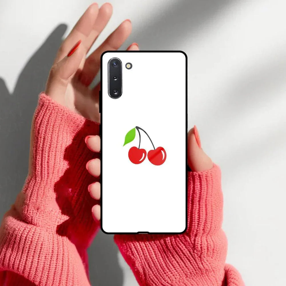 Cherry Glass Case Cover For Samsung - ShopOnCliQ