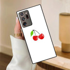 Cherry Glass Case Cover For Samsung - ShopOnCliQ
