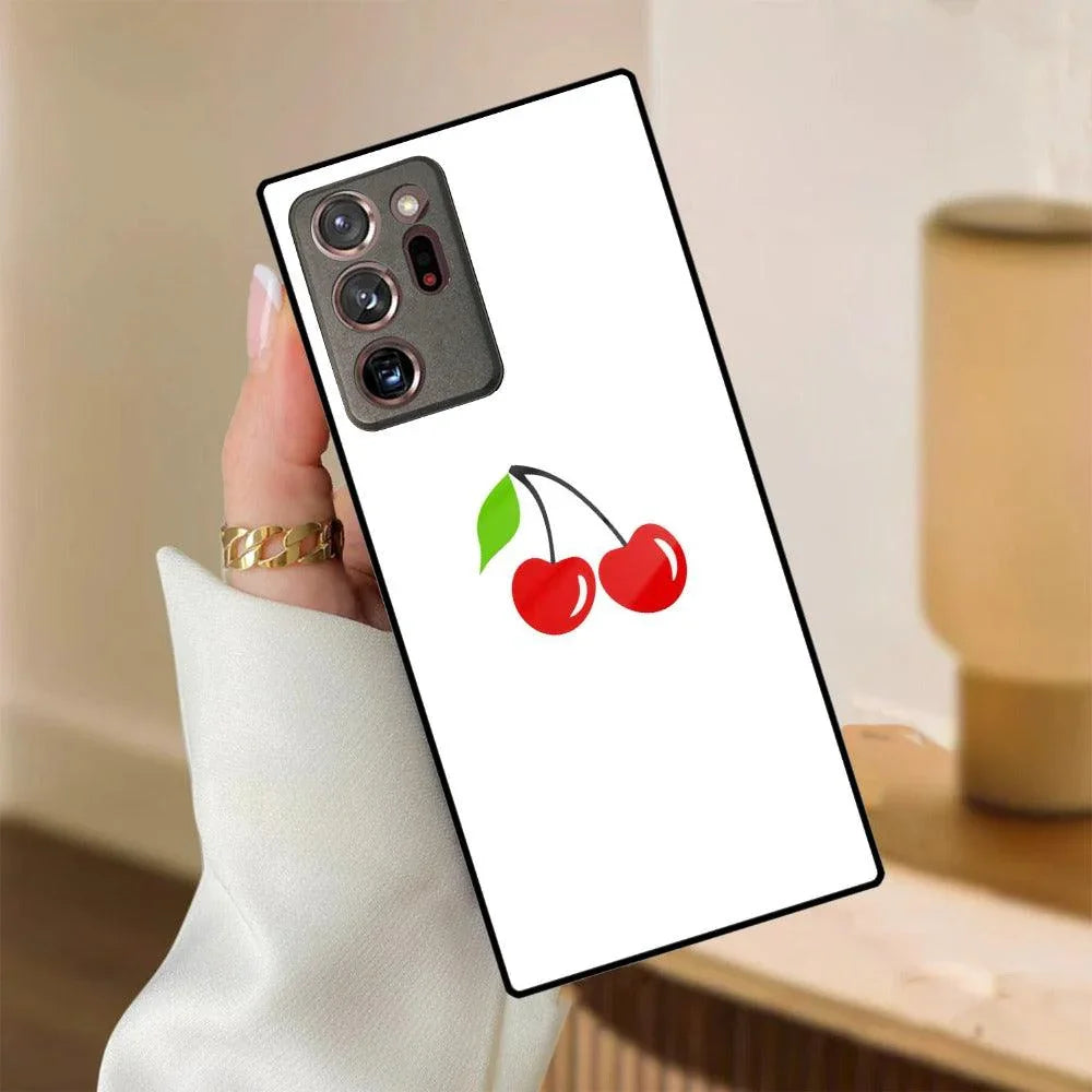 Cherry Glass Case Cover For Samsung - ShopOnCliQ