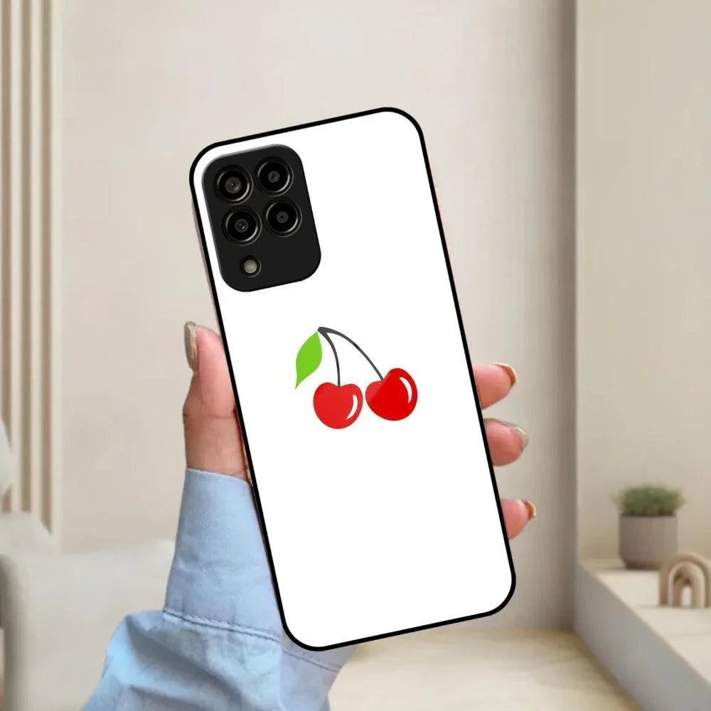 Cherry Glass Case Cover For Samsung - ShopOnCliQ