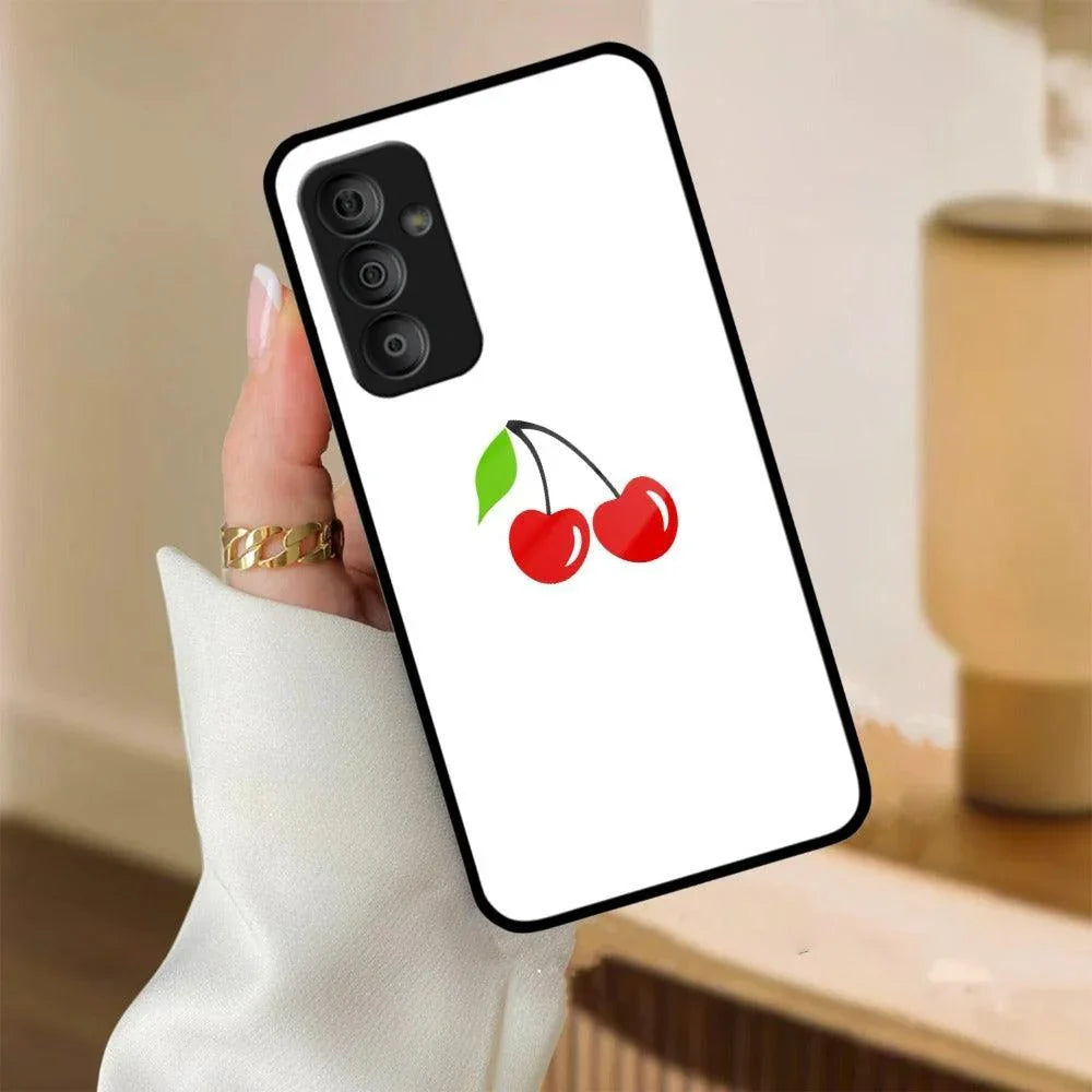 Cherry Glass Case Cover For Samsung - ShopOnCliQ
