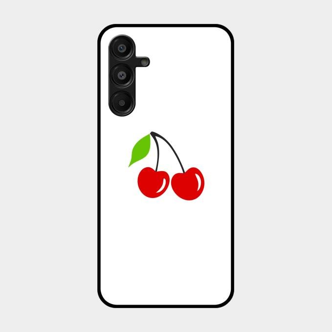 Cherry Glass Case Cover For Samsung Galaxy A16 5G