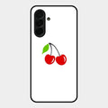Cherry Glass Case Cover For Samsung Galaxy A36 5G