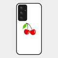 Cherry Glass Case Cover For Samsung Galaxy A54 5G