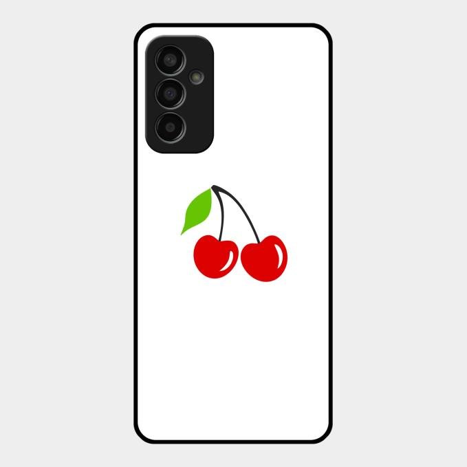 Cherry Glass Case Cover For Samsung Galaxy F13