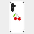 Cherry Glass Case Cover For Samsung Galaxy F36 5G