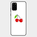 Cherry Glass Case Cover For Samsung Galaxy S20 Plus