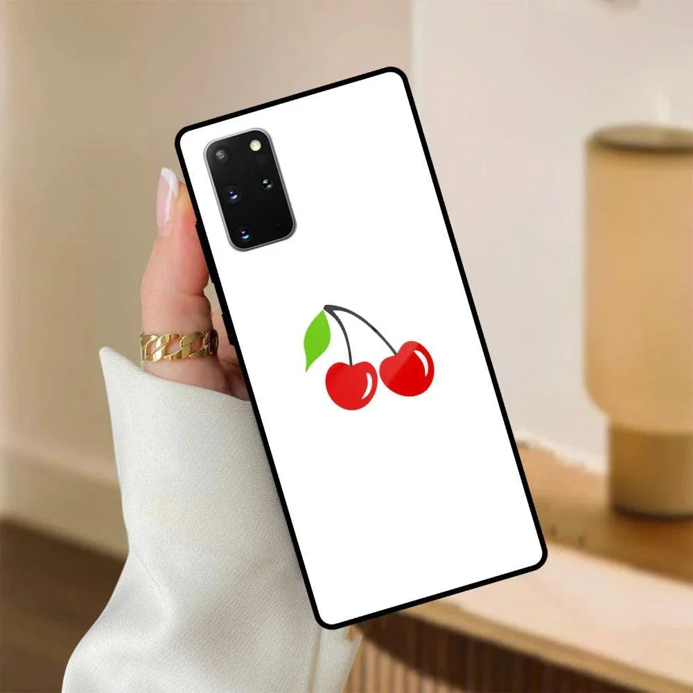 Cherry Glass Case Cover For Samsung - ShopOnCliQ
