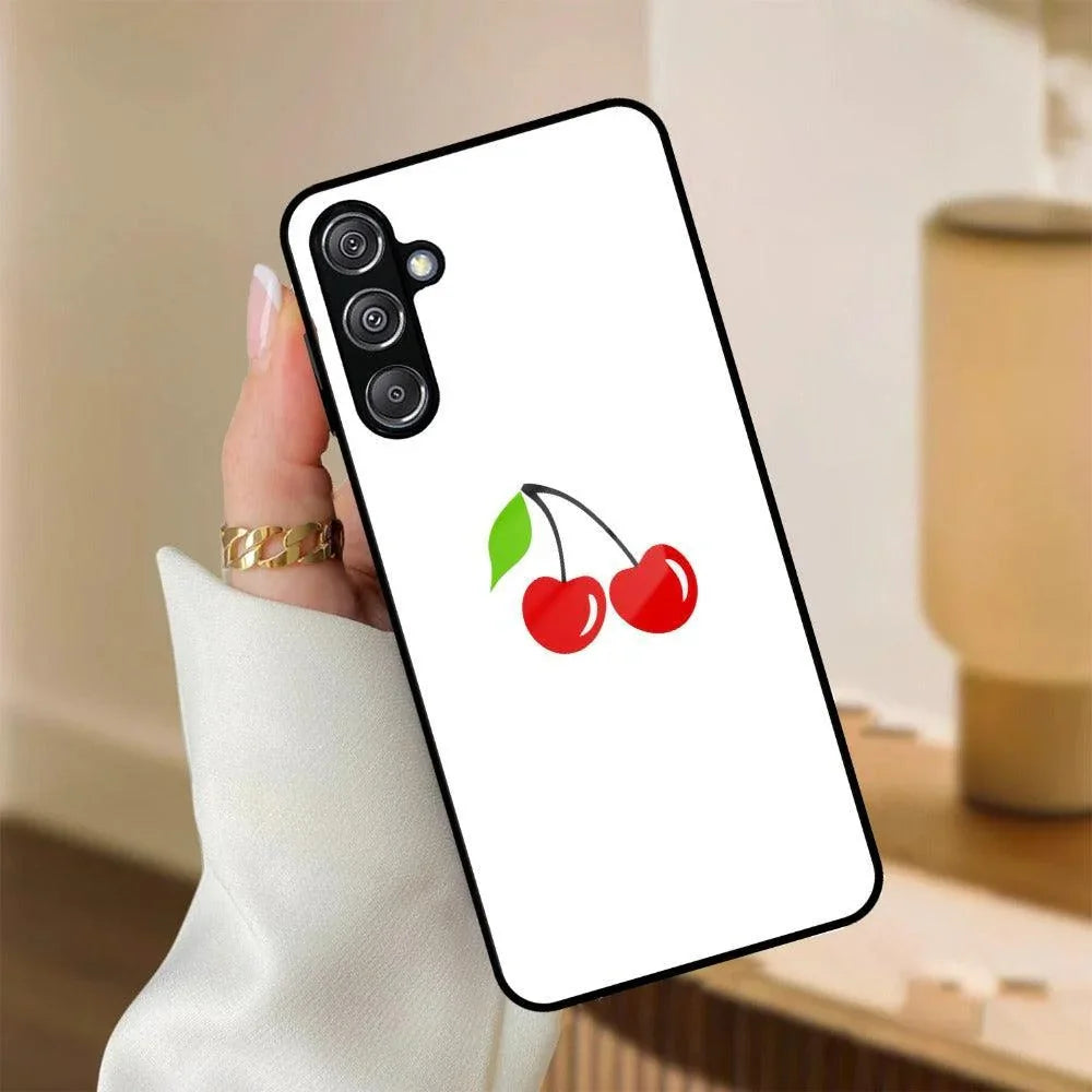 Cherry Glass Case Cover For Samsung - ShopOnCliQ