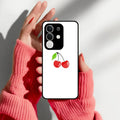 Cherry Glass Case Cover For Vivo - ShopOnCliQ