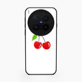 Cherry Glass Case Cover For Vivo X300 Pro 5G