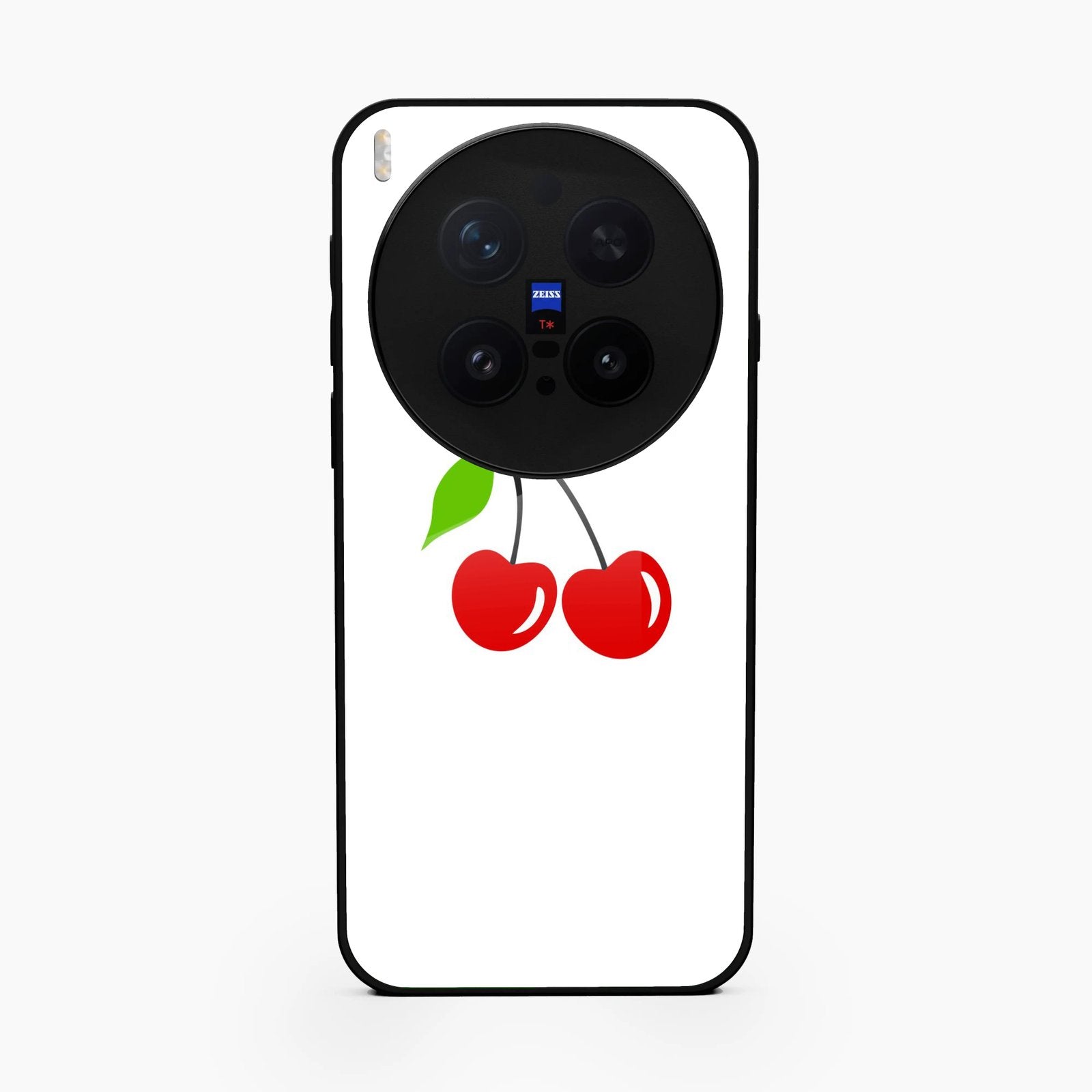 Cherry Glass Case Cover For Vivo X300 Pro 5G