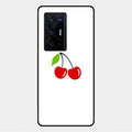 Cherry Glass Case Cover For Vivo X70 Pro Plus 5G