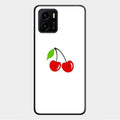 Cherry Glass Case Cover For Vivo Y01