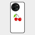 Cherry Glass Case Cover For Vivo Y58 5G
