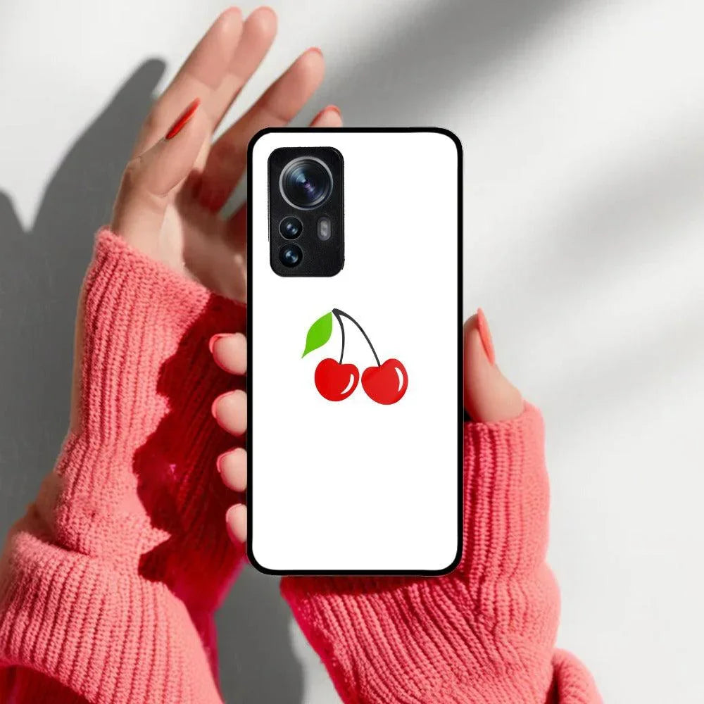 Cherry Glass Case Cover For Redmi/Xiaomi - ShopOnCliQ