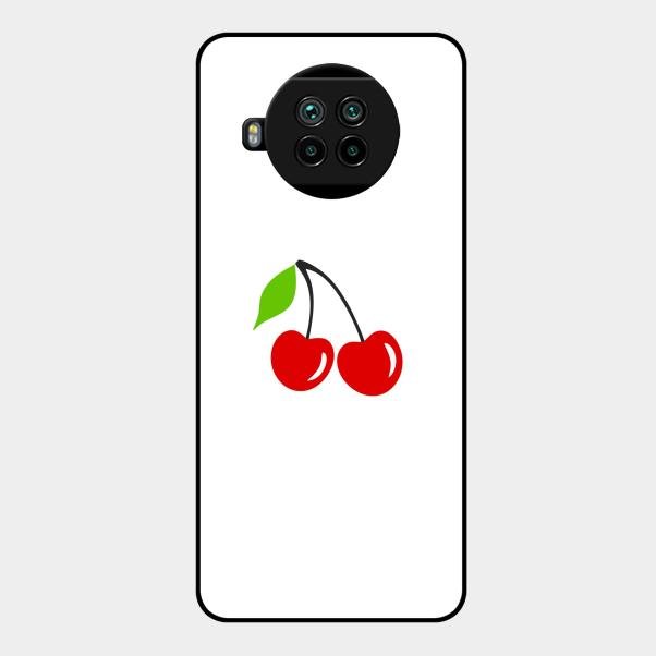Cherry Glass Case Cover For Xiaomi Mi 10I 5G