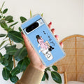 Coffee Lover Customize Transparent Silicon Case For Google Pixel 8 Pro 5G