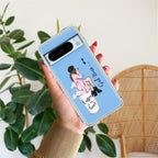 Coffee Lover Customize Transparent Silicon Case For Google Pixel 8 Pro 5G