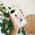 Coffee Lover Customize Transparent Silicon Case For Google Pixel 9a 5G