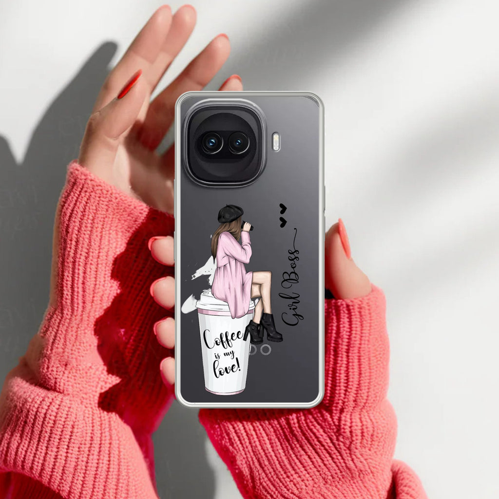 Coffee Lover Customize Anti Yellow Case For iQOO 15R 5G