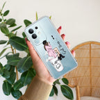 Coffee Lover Customize Transparent Silicon Case For iQOO Z7 5G