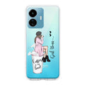Coffee Lover Customize Transparent Silicon Case For iQOO Z6 Lite 5G