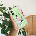 Coffee Lover Customize Transparent Silicon Case For iQOO Z9 5G
