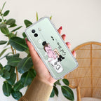 Coffee Lover Customize Transparent Silicon Case For Vivo V40e 5G