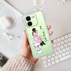 Coffee Lover Customize Transparent Silicon Case For iQOO Z9x 5G