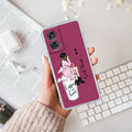 Coffee Lover Customize Anti Yellow Case For Motorola Edge 50 Fusion 5G
