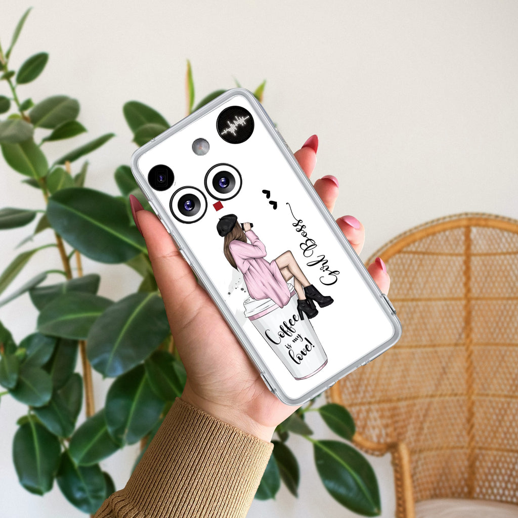 Coffee Lover Customize Anti Yellow Case For Nothing Phone 3
