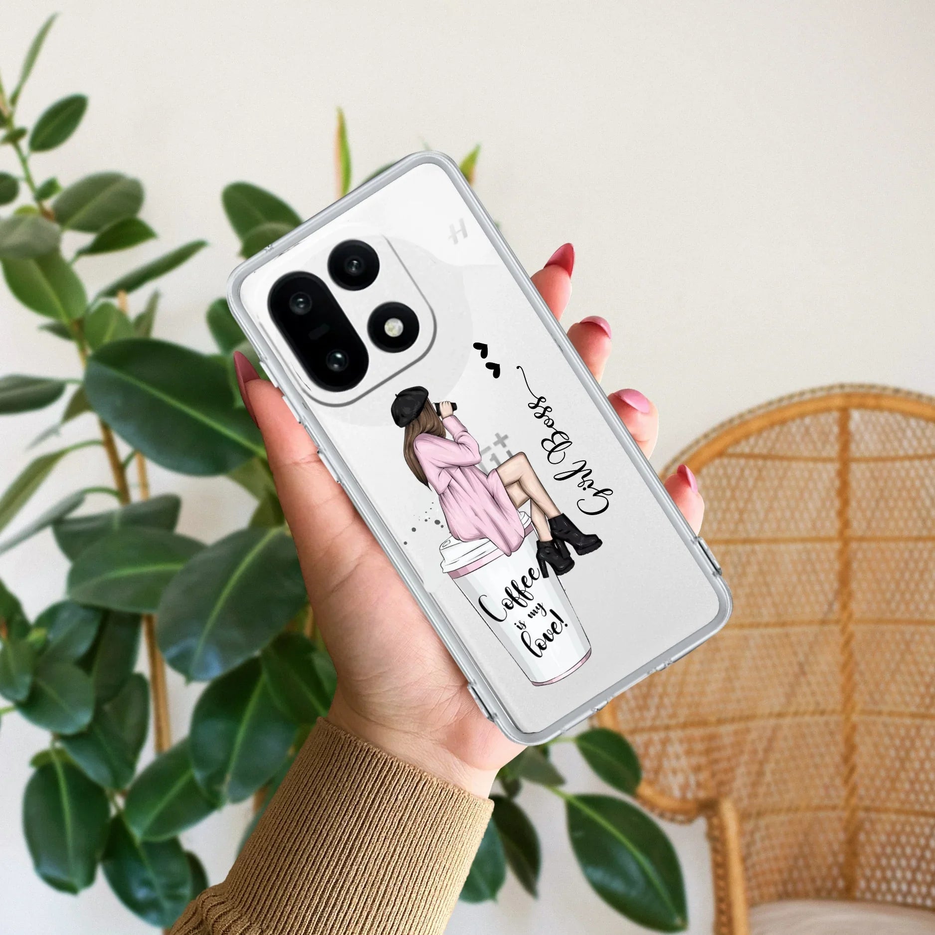 Coffee Lover Customize Transparent Silicon Case For OnePlus - ShopOnCliQ