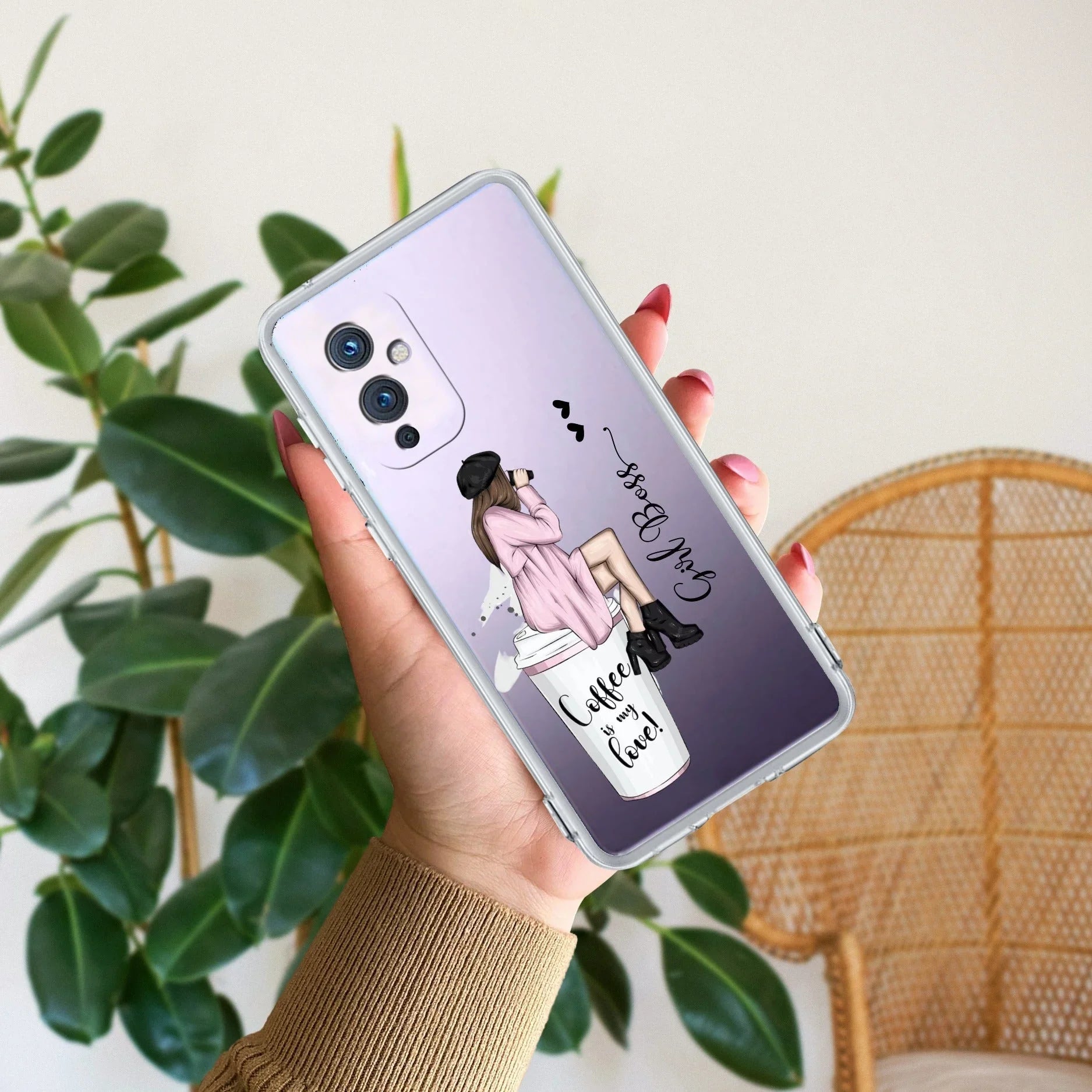 Coffee Lover Customize Transparent Silicon Case For OnePlus - ShopOnCliQ