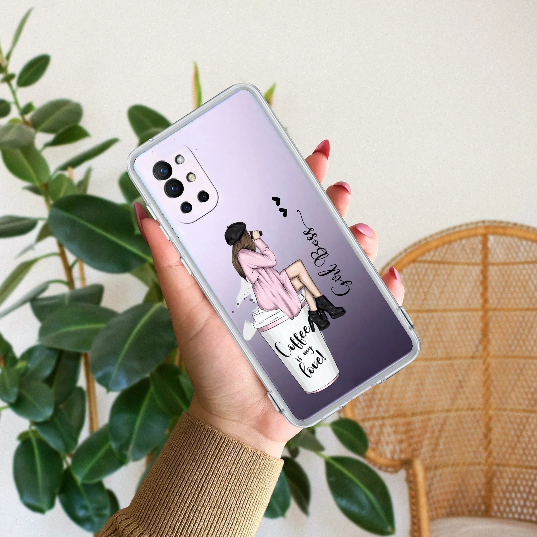 Coffee Lover Customize Transparent Silicon Case For OnePlus - ShopOnCliQ